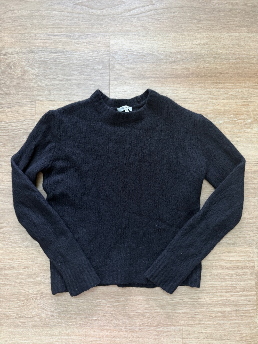 Madewell Men’s Bouclé Crewneck Sweater‎ Size M